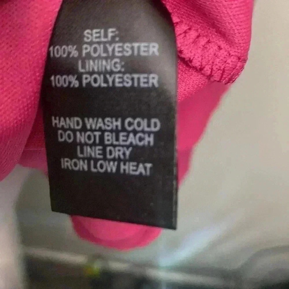 NWT Lulus Magenta Tiered Bell Sleeve Dress - Picture 6 of 8